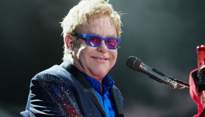 Elton, John Looked Dead In The Eyes