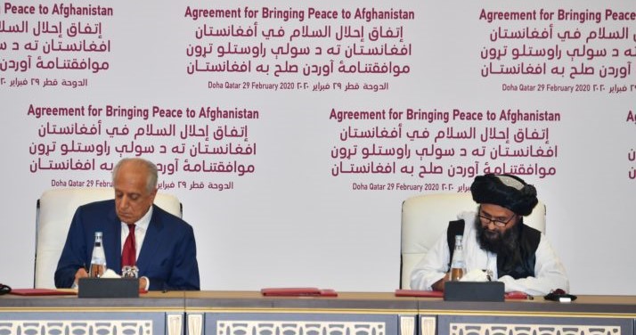 US and Taliban Sign Historic Peace Agreement to Put Afghanistan on the Road to Peace